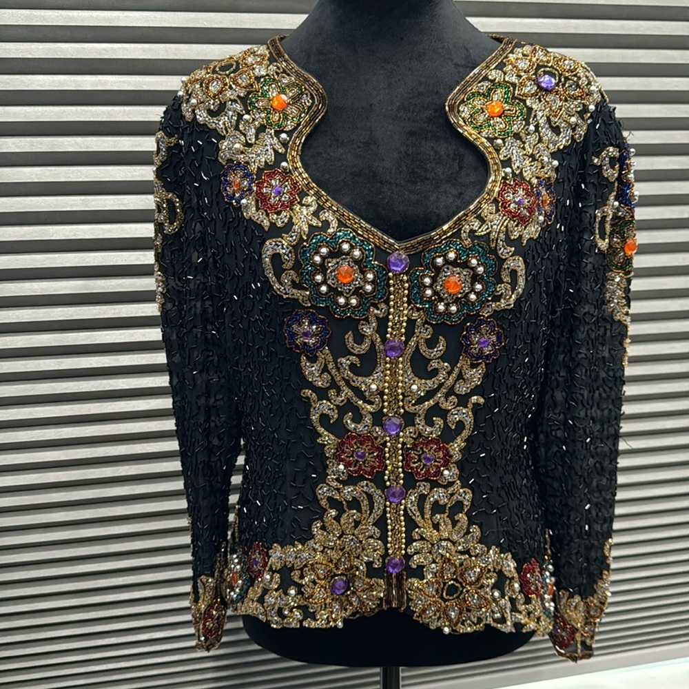 Sequined blouse